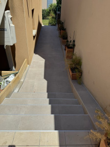 Photo de galerie - Petite rénovation d’une allée de jardin.