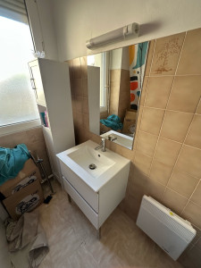 Photo de galerie - Pose vasque +meuble