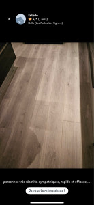 Photo de galerie - Pose de parquet - Revêtement de sol