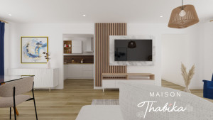 Photo de galerie - Envie de transformer votre intérieur ? Faites appel à Maison Thabika pour un accompagnement en décoration d'intérieur.