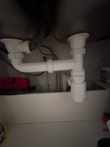 Photo de galerie - Remplacement d’un siphon d’évier 
