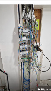 Photo de galerie - Installation compteur électrique 