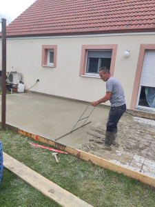 Photo de galerie - Dalle béton.