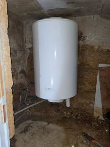 Photo de galerie - Cumulus remplacé : eau chaude à volonté !