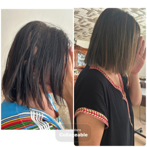 Photo de galerie - Balayage transformation 