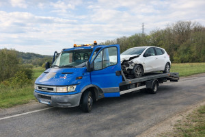 Photo de galerie - Remorquage véhicule accidenté 