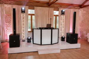 Photo de galerie - Setup pour mariage 