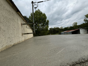 Photo de galerie - Préparation plancher et coulage béton 