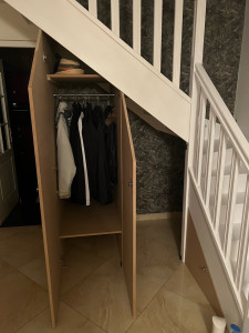 Photo de galerie - Meuble sous escalier