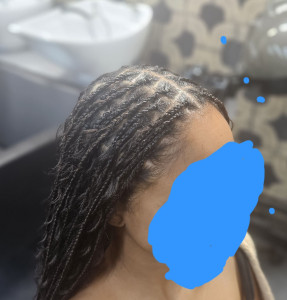 Photo de galerie - Knotless smoll avec des boucles 