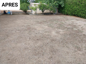 Photo de galerie - Debrouissaillage d'un grand jardin 