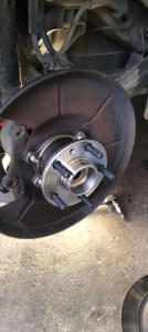 Photo de galerie - Changement de moyeux de roue ford kuga 