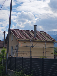 Photo de galerie - Changement d'une toiture, secteur Claix.