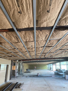 Photo de galerie - FAUX PLAFOND AVEC ISOLATION