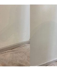 Photo de galerie - Rénovation et peinture d’un mur intérieur 