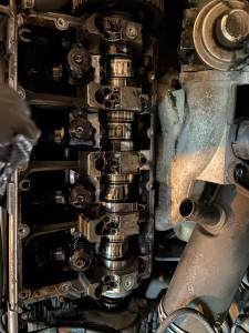 Photo de galerie - Changements poussoir et vilebrequin 