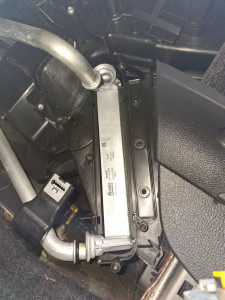 Photo de galerie - Remplacement radiateur de chauffage golf 7