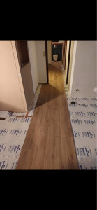 Photo de galerie - Pose de parquet - Revêtement de sol