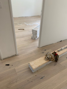 Photo de galerie - Pose de paquet massif 