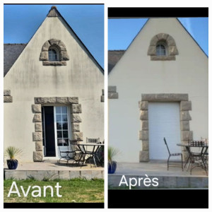 Photo de galerie - Traitement de façade pignons 