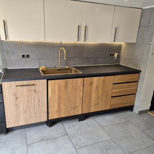 Photo de galerie - Mon tâche d'une cuisine cocktail scandinave.
