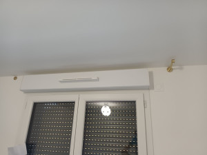 Photo de galerie - Montage de tringles à rideaux 