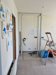 Photo de galerie - Fabrication bâti pour cuisine intégrée