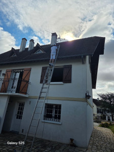 Photo de galerie - Remplacement tuiles plates 