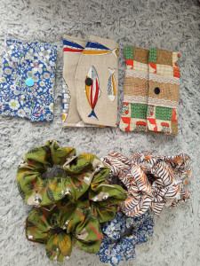 Photo de galerie - Activités loisirs petits ourlets, paniers, sacs...
