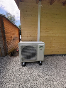 Photo de galerie - Groupe extérieur, Maison, quadri Split, 12 kW