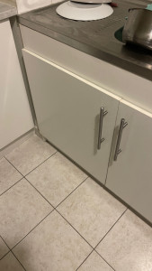 Photo de galerie - Réparation porte élément de cuisine 