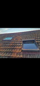 Photo de galerie - Réalisation de velux en création sur toiture existante type plates de Marseille.