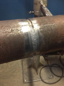 Photo de galerie - Soudure TIG acier HLO45. Je soude l'inox l'acier l'alu le cuivre etc ... 