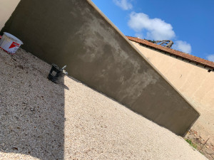 Photo de galerie - Enduit façade béton