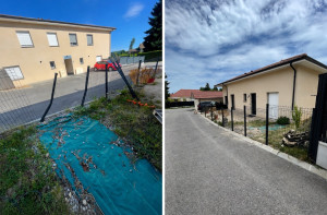 Photo de galerie - Réparation de clôture 