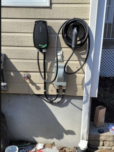 Photo de galerie - Installation borne électrique