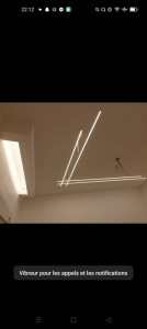 Photo de galerie - Installation Led 