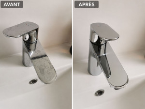 Photo de galerie - Nettoyage de salle de bain
