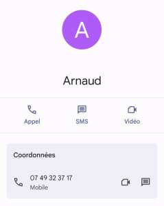 Photo de galerie - Mon numéro si besoin n'hésitez pas 