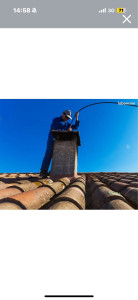 Photo de galerie - Ramonage d’une Cheminee