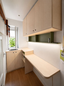 Photo de galerie - Mobilier sur mesure / chambre de bonne