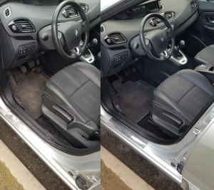 Photo de galerie - Nettoyage intérieur de voiture 
shampoing des sièges 