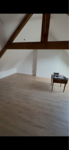 Photo de galerie - Aménagement de combles pose de l’isolation plus le placo plus les bandes la peinture et le sol 