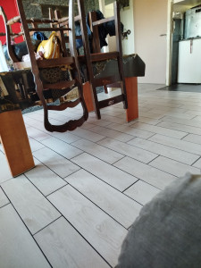 Photo de galerie - Pose carrelage sol
