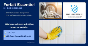 Photo de galerie - Forfait ménage 