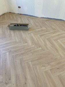 Photo de galerie - Pose de parquet - Revêtement de sol