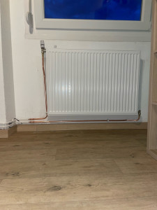 Photo de galerie - Changement de radiateur 