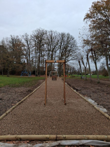 Photo de galerie - Réalisation d'une tyrolienne  pour une

 collectivité 