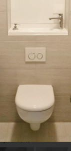 Photo de galerie - Installation d'un WC suspendu 