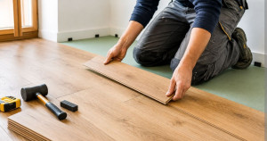Photo de galerie - Pose de parquet - Revêtement de sol